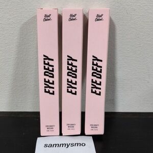 Half Caked Eye Defy ZERO Gravity Mascara, BLACK (8.8mL/0.30oz) x3 boxes